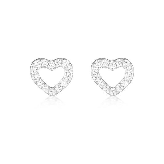 925 Sterling Silver Bella Earrings Silver 1