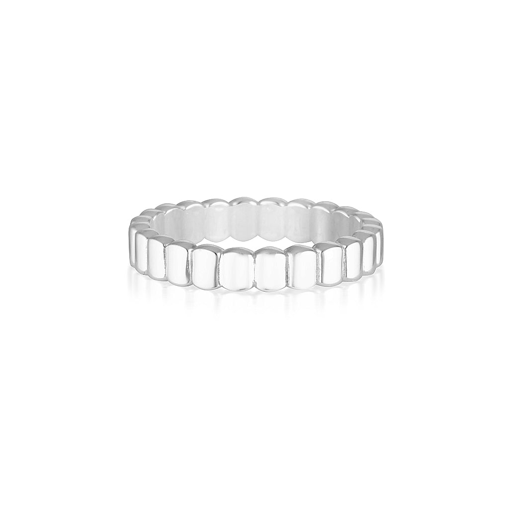 925 Sterling Silver Boston Wedding Band 1