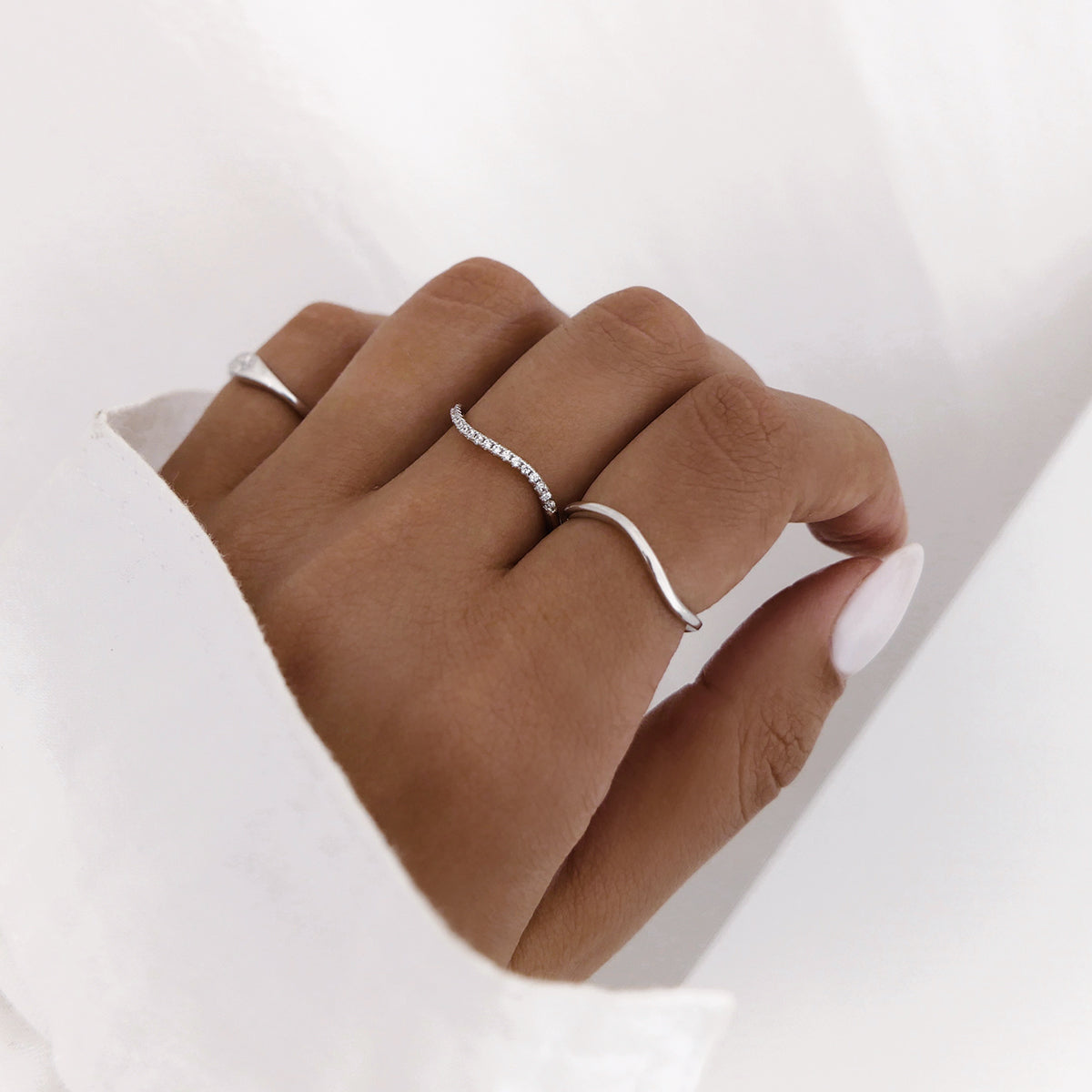 925 Sterling Silver Susu Ring 6