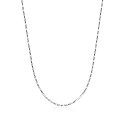 Sterling Silver Layering Fine Chain Necklace 1