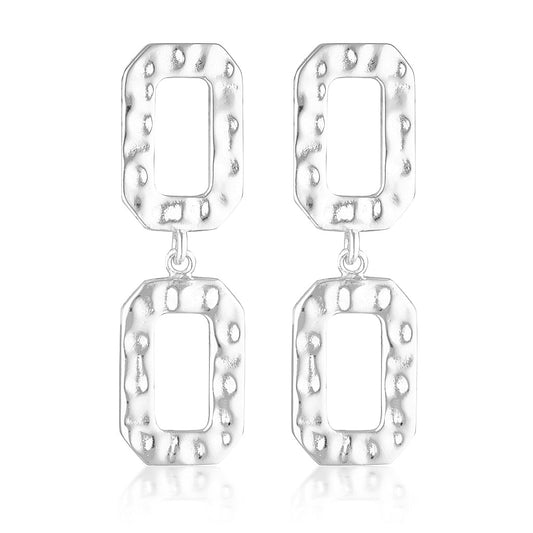 925 Sterling Silver Allegra Earrings Silver 1