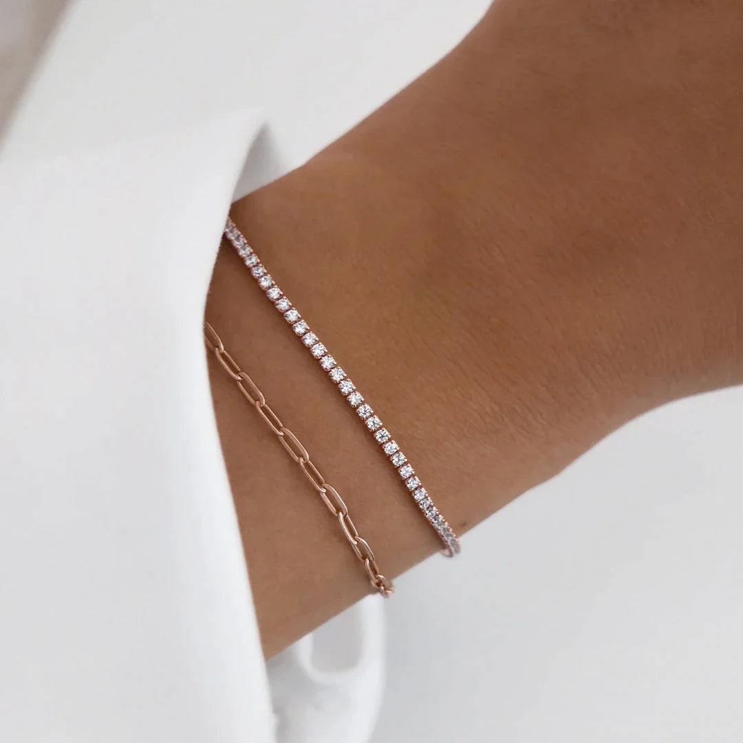 925 Sterling Silver Marina Bracelet Chain 3