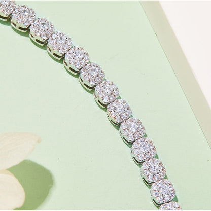 925 Sterling  Silver Tennis Bracelet 4