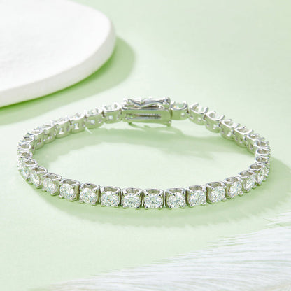 925 Sterling  Silver  Tennis Bracelet 3