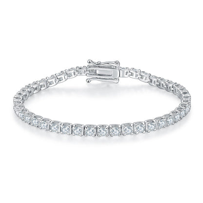 925 Sterling  Silver  Tennis Bracelet 2