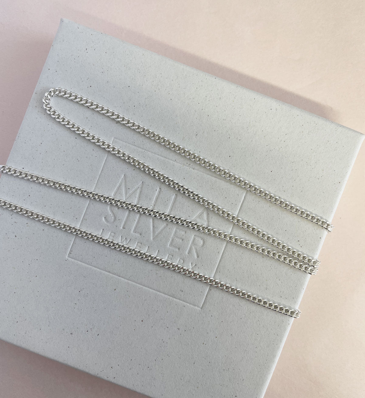 925 Sterling Silver Chain  Armor silver 2 mm, 3