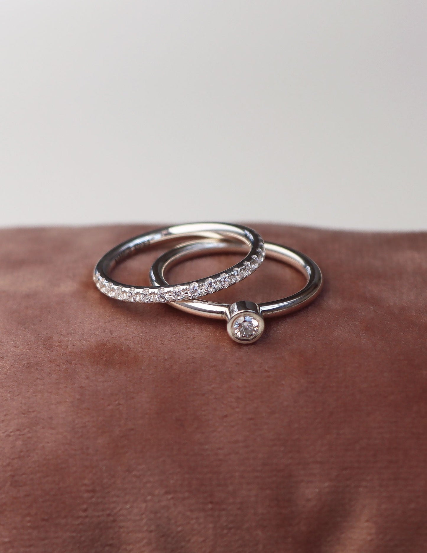 925 Sterling Silver Ring set for Her 3