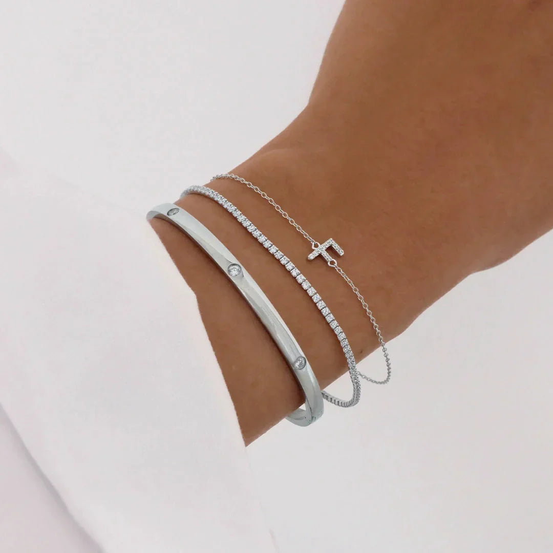 925 Sterling Silver Yolanda Bangle 3