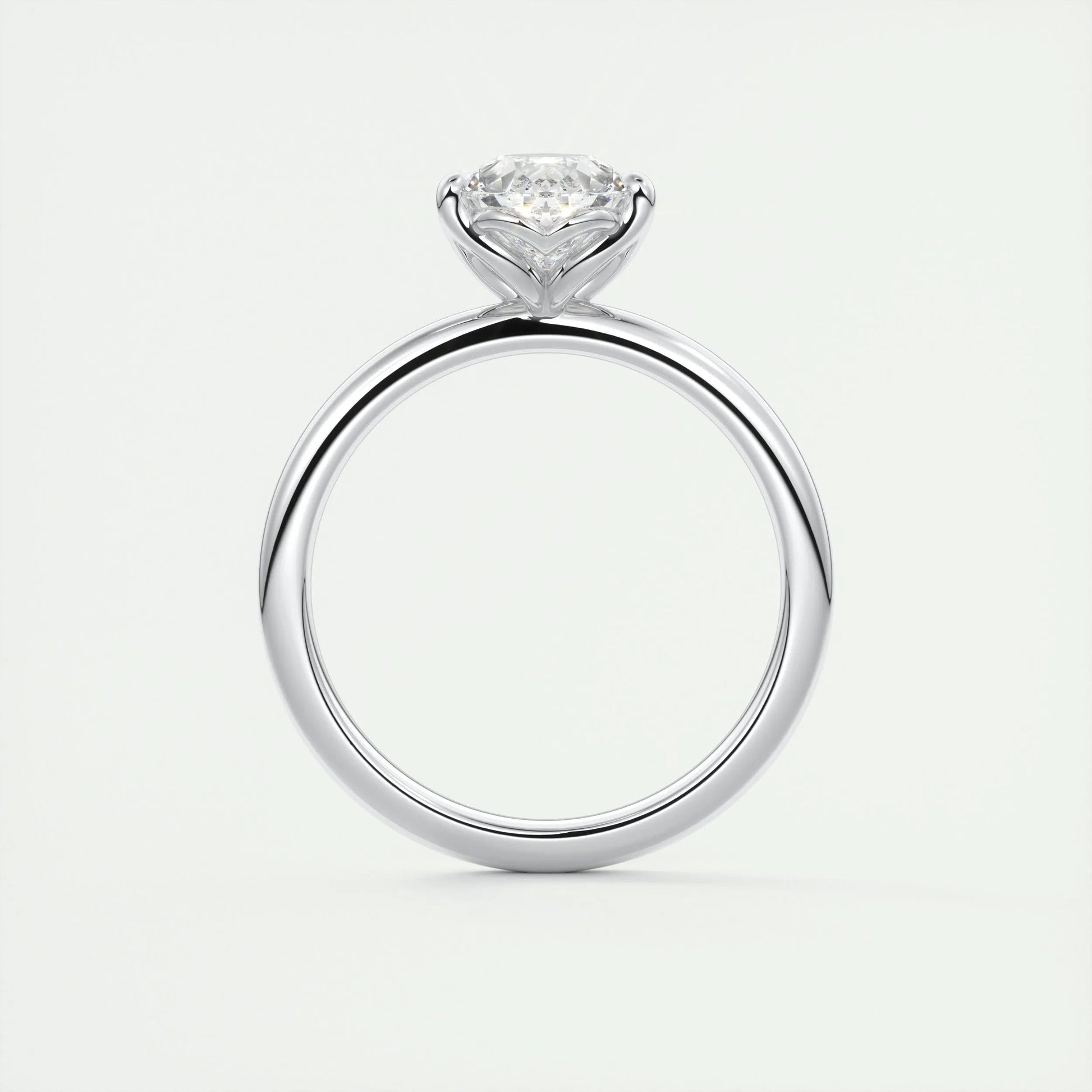 2 CT Pear Solitaire CVD F/VS1 Diamond Engagement Ring 7