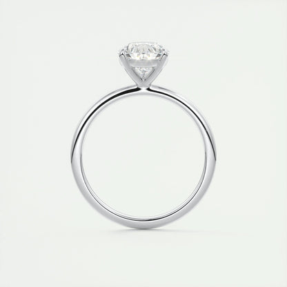 2 CT Pear Solitaire CVD F/VS1 Diamond Engagement Ring 7